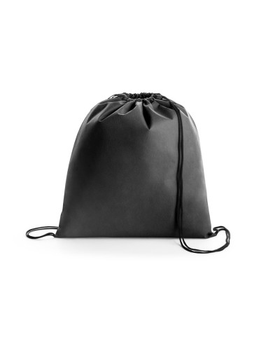 Sacs à cordelettes en 210D avec éléments réfléchissants et cordon de fermeture. Produit promotionnel. 370 x 410 mm