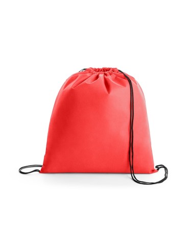 Sacs à cordelettes en 210D avec éléments réfléchissants et cordon de fermeture. Produit promotionnel. 370 x 410 mm