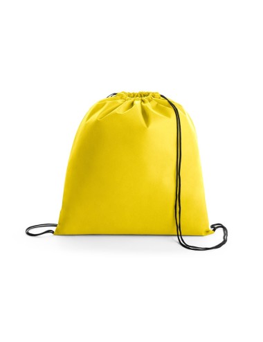 Sacs à cordelettes en 210D avec éléments réfléchissants et cordon de fermeture. Produit promotionnel. 370 x 410 mm