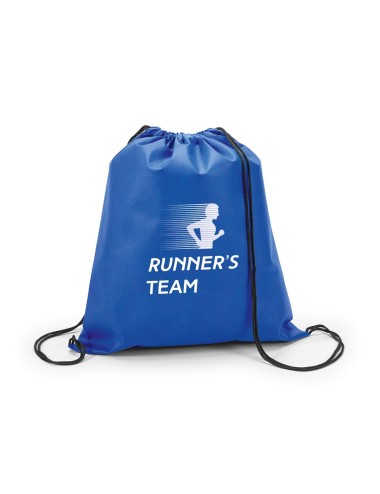 Sacs à cordelettes en 210D avec éléments réfléchissants et cordon de fermeture. Produit promotionnel. 370 x 410 mm