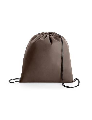 Sacs à cordelettes en 210D avec éléments réfléchissants et cordon de fermeture. Produit promotionnel. 370 x 410 mm