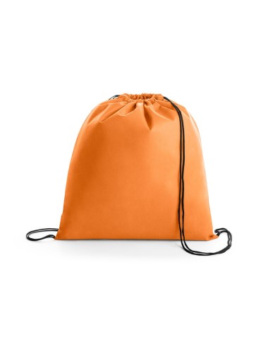 Sacs à cordelettes en 210D avec éléments réfléchissants et cordon de fermeture. Produit promotionnel. 370 x 410 mm