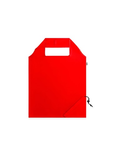 Sac pliable en rPET 190T. Fabriqué à partir de plastique recyclé contribuant ainsi à la réduction des résidus. Anses de 40 cm. 3