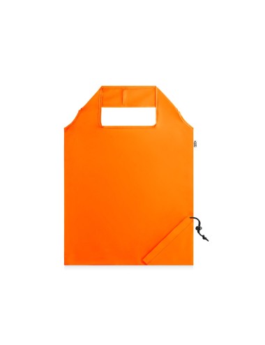Sac pliable en rPET 190T. Fabriqué à partir de plastique recyclé contribuant ainsi à la réduction des résidus. Anses de 40 cm. 3