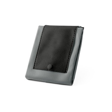 Sac pliable non tissé (80 g/m²) avec anses de 35 cm. Ce produit est livré plié. Mesure ouverte: 350 x 410 x 100 mm | Mesure plié