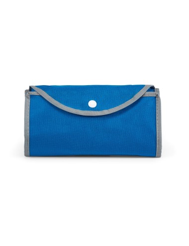 Sac shopping pliable en non tissé (80 g/m²) avec anses de 65 cm. Livré déplié. Mesure ouverte: 450 x 400 x 200 mm | Mesure pliée