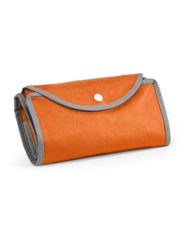 Sac shopping pliable en non tissé (80 g/m²) avec anses de 65 cm. Livré déplié. Mesure ouverte: 450 x 400 x 200 mm | Mesure pliée