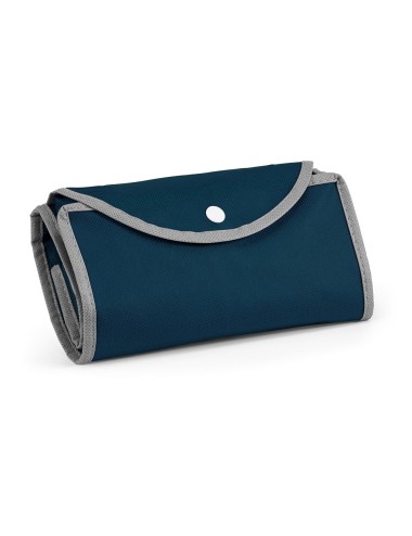 Sac shopping pliable en non tissé (80 g/m²) avec anses de 65 cm. Livré déplié. Mesure ouverte: 450 x 400 x 200 mm | Mesure pliée