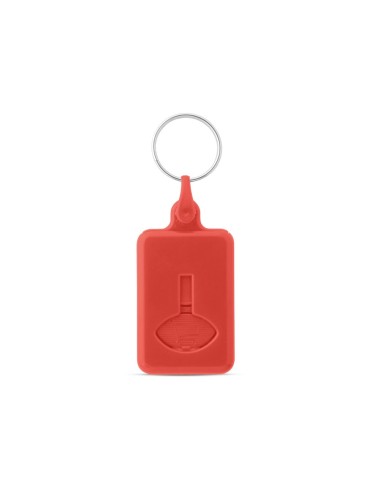 Porte-clés. ABS. Caddie 0.50€. 33 x 48 x 6 mm
