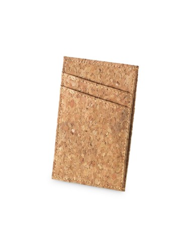 Porte-cartes en liège avec capacité pour 4 cartes et compartiment pour billets. Livré dans une boîte cadeau en papier kraft. 68 