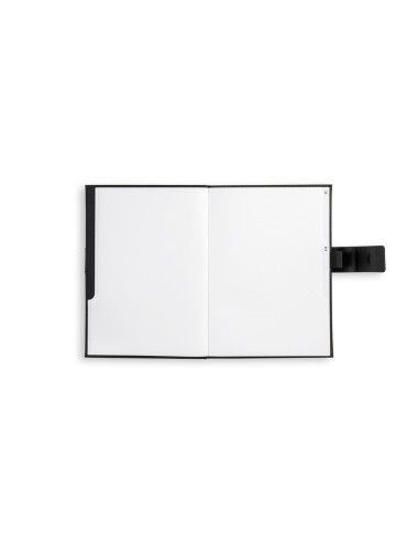 EMPIRE est un bloc-notes A5 au design moderne et minimaliste, avec une touche professionnelle. La couverture rigide en simili cu