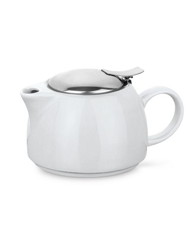 Ensemble à thé en céramique 2 en 1 – théière, capacité 430 mL, avec infuseur en acier inox. Tasse, capacité 260 mL. Fourni dans 
