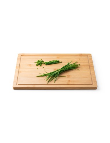 Planche à découper en bambou. Livré dans une boîte cadeau artisanale. 400 x 300 x 15 mm