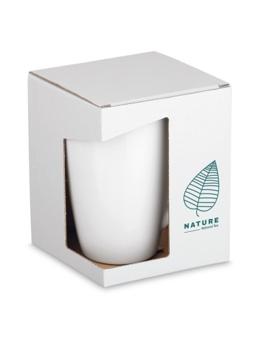 Boîte cadeau en papier. Vendu exclusivement avec l’achat des tasses