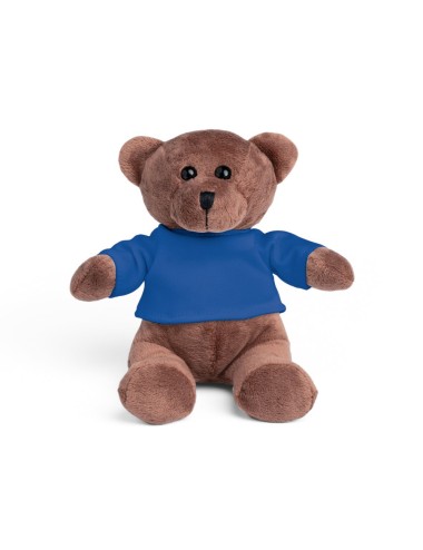 Peluche "ours" avec t-shirt. T-shirt disponible en plusieurs couleurs. Personnalisable recto-verso. Idéal pour offrir aux plus j
