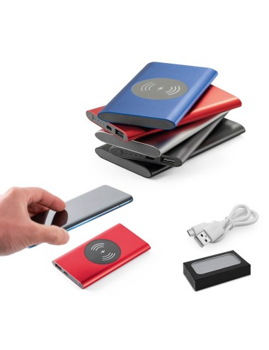 avec indicateur de charge LED. Comprend un câble USB/micro USB pour charger la batterie. Livré dans un coffret cadeau. 123 x 70 