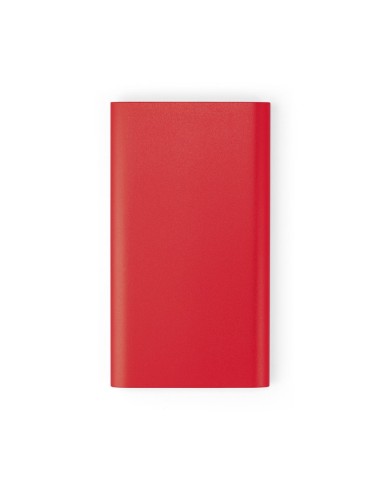 Batterie portable et chargeur sans fil en aluminium avec batterie au lithium polymère. Contient une capacité de 4 000 mAh et une