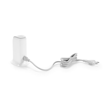 Station de chargement USB en ABS avec 5 sorties 5V/4A Contient un câble de 1.5 m. 65 x 110 x 80 mm