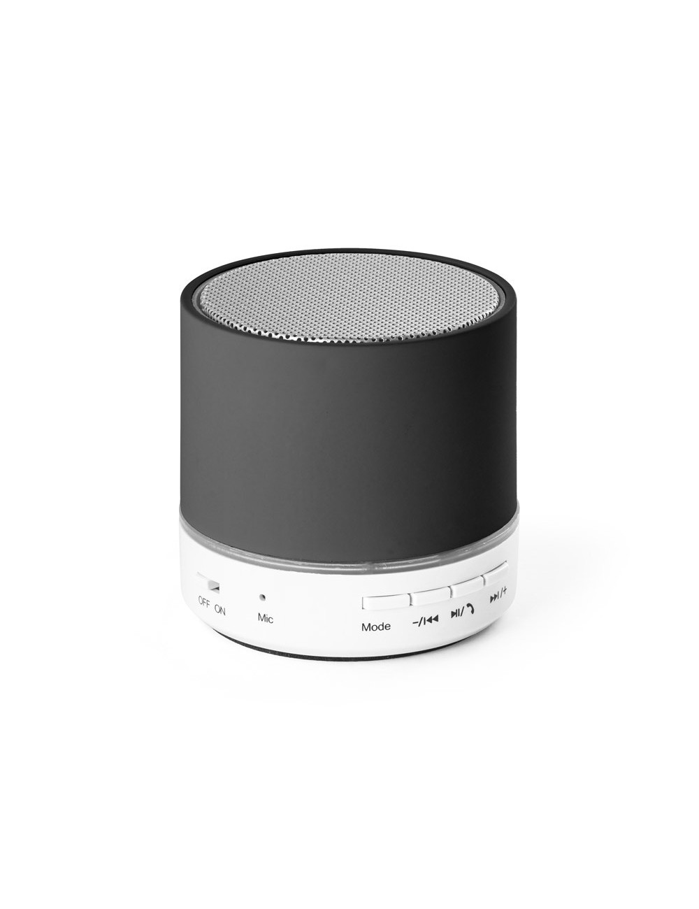 avec transmission bluetooth et lecteur de cartes TF avec 3W/4Ω et une autonomie jusqu'à 2 h. Fonctions prise d'appel