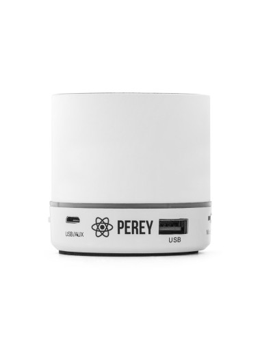 Enceinte avec micro en ABS et avec finition caoutchoutée, avec transmission bluetooth et lecteur de cartes TF avec 3W/4Ω et une 