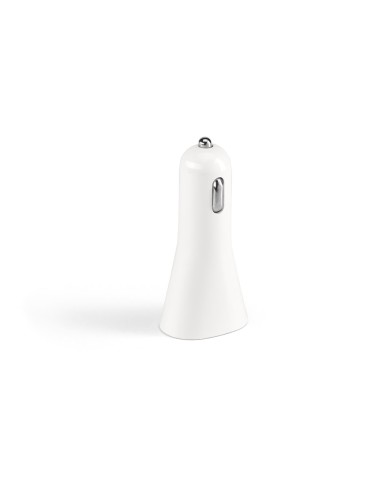 Adaptateur USB voiture en ABS avec 2 sorties 5V/1-2'1A. Idéal pour charger les appareils mobiles. 37 x 80 x 26 mm