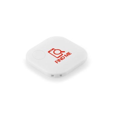 Localisateur bluetooth ABS avec porte-clés et portée jusqu’à 20 m et géolocalisation. Comprend 1 pile CR2032 et est compatible a
