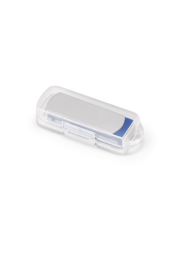 Clé USB de 4 Go. Avec clip métallique. Livrée dans une boîte en PP. 58 x 17 x 8 mm | Box: 68 x 25 x 15 mm