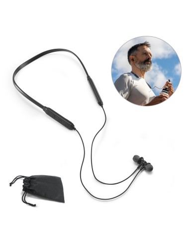 Casque magnétique en PC. Transmission bluetooth jusqu'à 7 heures. Fonction pour répondre aux appels