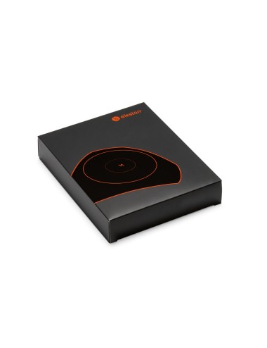 MAGNET est un chargeur sans fil robuste avec un design moderne en zinc et acrylique. Ce chargeur est compatible avec les smartph