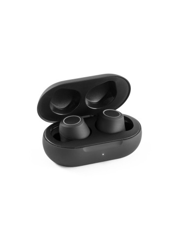 BASS sont des écouteurs sans fil avec Bluetooth 5'0. L'étui de rangement sert également de chargeur (300 mAh), ce qui rend le BA