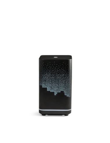 BURMY est un diffuseur d'arômes avec lumière intérieure en PP, ABS et métal. BURMY a un réservoir de 120 mL et peut vaporiser ju