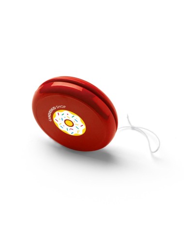Yo-yo en PS avec corps disponible de différents coloris. Fabriqué en Europe. ø59 x 15 mm