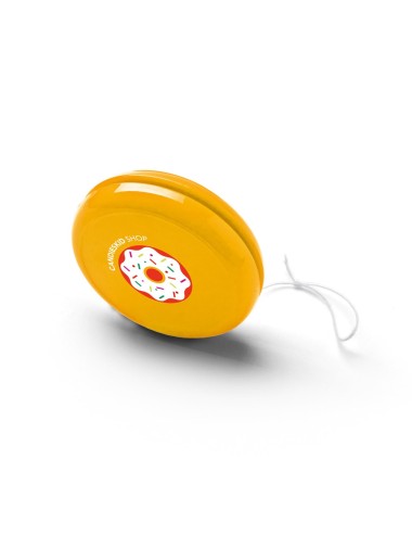 Yo-yo en PS avec corps disponible de différents coloris. Fabriqué en Europe. ø59 x 15 mm