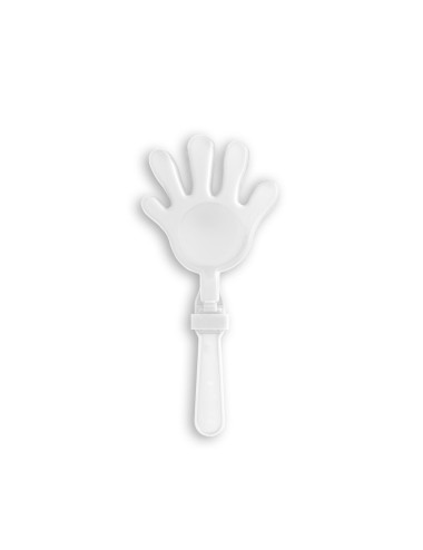 Clapet en forme de main. Idéal pour les fêtes et les jeux à thème. Disponible dans une large gamme de couleurs. 85 x 185 x 19 mm