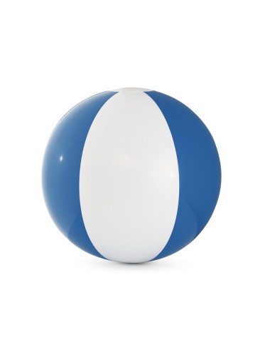 Ballon de plage gonflable en PVC opaque, à rayures colorées. Gonflable: ø210 mm
