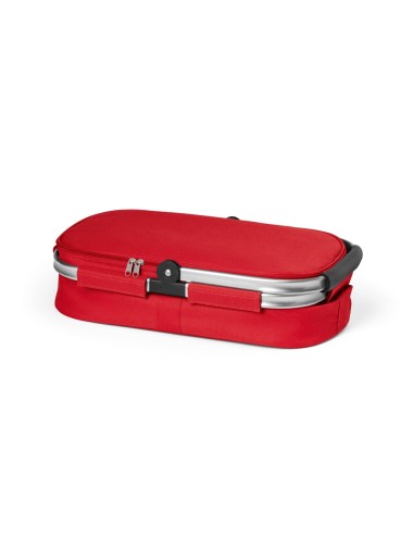 Panier pique-nique pliable en 600D. Contient une double fermeture et un intérieur doublé. Panier avec structure en aluminium amo