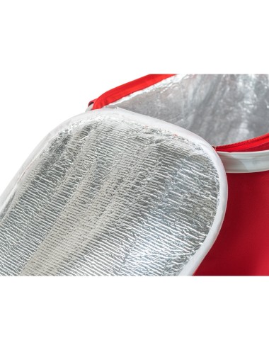 Panier pique-nique pliable en 600D. Contient une double fermeture et un intérieur doublé. Panier avec structure en aluminium amo