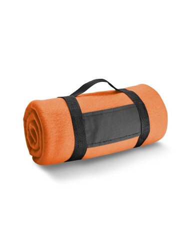 Couverture polaire (180 g/m²) avec poignée amovible pour un transport facile. Disponible dans une large gamme de couleurs. 1500 