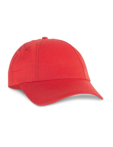 Casquette en polyester (160 g/m²) avec 6 panneaux et trous de ventilation. Fermeture velcro ajustable. Taille: 580 mm
