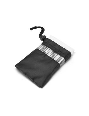 Serviette de sport en microfibre (210 g/m²). Toalha pratique et légère qui facilite le transport, une absorption élevée et un sé