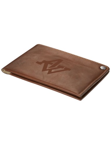 Portefeuille de voyage en cuir