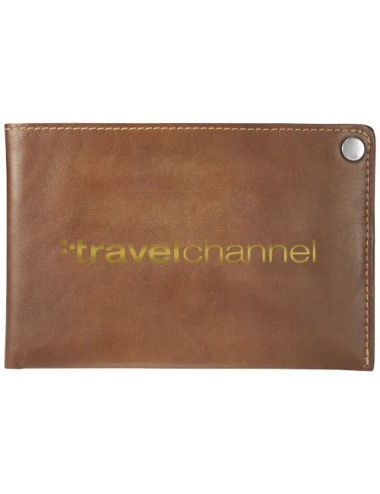 Portefeuille de voyage en cuir