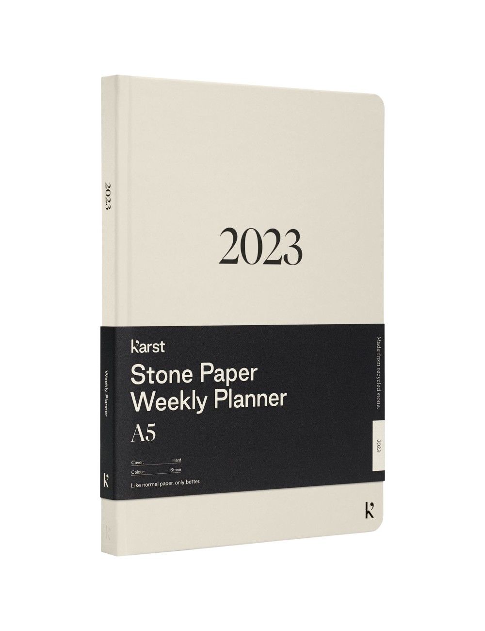 Semainier Karst® format A5 à couverture rigide