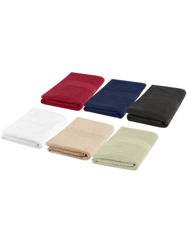 Serviette de bain en coton 450 g/m² 100x180 cm Evelyn