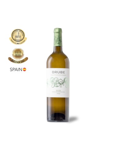 Bouteille de Vin Blanc Orube