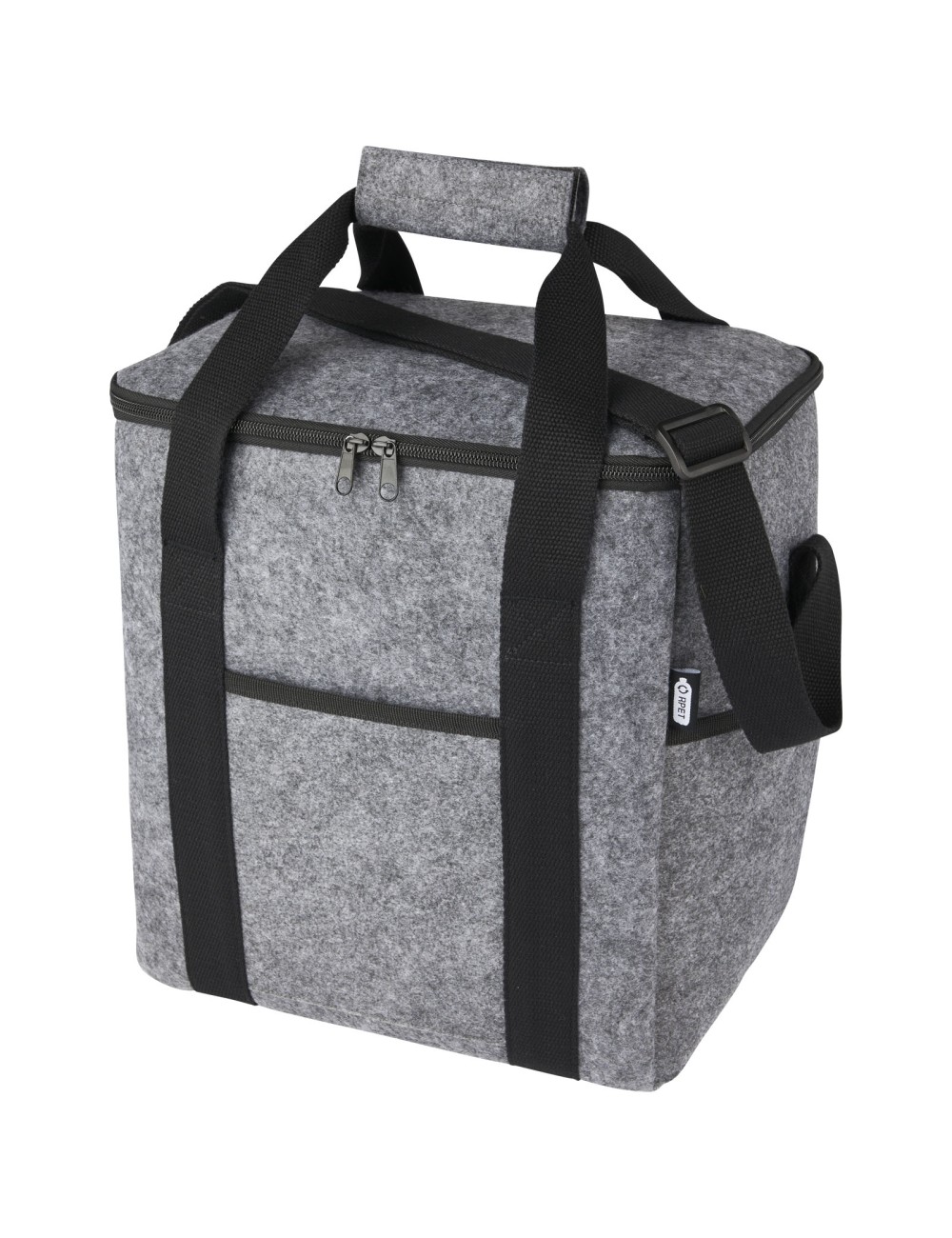 Sac isotherme Felta pour boissons en feutrine recyclée GRS de 21 L
