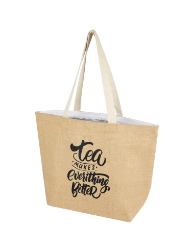 Sac shopping isotherme Juta de 12 L en jute 300 g/m²