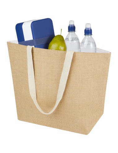 Sac shopping isotherme Juta de 12 L en jute 300 g/m²