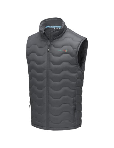 Bodywarmer duvet isotherme Epidote recyclé certifié GRS pour homme