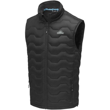 Bodywarmer duvet isotherme Epidote recyclé certifié GRS pour homme